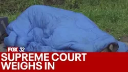 Supreme Court hears case on homeless sleeping outside