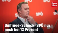 Umfrage-Schock: SPÖ nur noch bei 12 Prozent | krone.tv NEWS