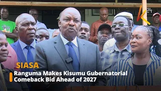 Ranguma Makes Kisumu Gubernatorial Comeback Bid Ahead of 2027