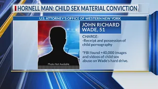 Hornell man convicted on federal child sex abuse charges
