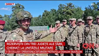 Live-fire training exercises for reservists. Mobilization simulation