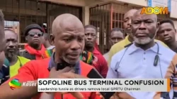Sofoline Bus Terminal Confusion: Leadership tussle as drivers remove local GPRTU chairman (09-10-26)