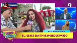 Santa Beatriz: Monique Pardo renueva su fe en la tradicional visita a las 7 iglesias en Jueves Santo