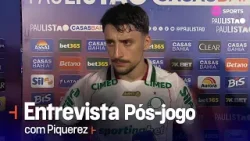 "UMA VERGONHA, JOGAMOS COM MEDO" PIQUEREZ DETONA ATUAÇÃO DO PALMEIRAS EM DERROTA "UMA VERGONHA, JOGAMOS COM MEDO" PIQUEREZ DETONA ATUAÇÃO DO PALMEIRAS EM DERROTA