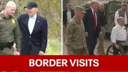 Biden, Trump make dueling visits to U.S.-Mexico border