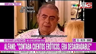 Graciela Alfano slams Jorge Porcel: "He was a repulsive human being"