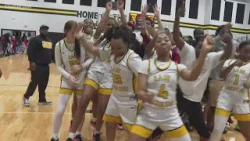 East Laurens girls basketball moves onto GHSA Final Four with win over Bacon County