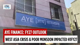 Aye Finance Sticks To 25–30% FY27 Growth Guidance | Borrowing Costs Expected To Fall | CNBC TV18