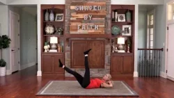 Full Body Pilates Workout | Move, Breathe, and Be Encouraged | Shaped by Faith with Theresa Rowe