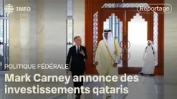 Mark Carney  conclut une entente avec le Qatar