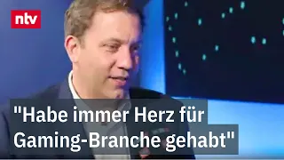 On the sidelines of Gamescom, Finance Minister Klingbeil talks about gaming and digitalization in...