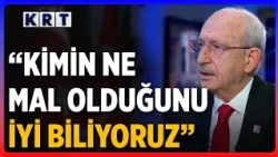 Kemal Kılıçdaroğlu: "We know very well what kind of people they are."