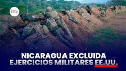 Ejército de Nicaragua fuera de ejercicio militar liderado por EEUU y El Salvador.