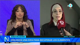 Regrettable robbery at a hair salon in Paraná