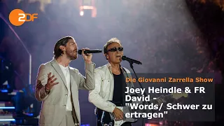 Joey Heindle & FR David – "Words" | ZDF | The Giovanni Zarrella Show #music #zdf