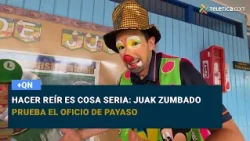 Making people laugh is serious business: Juak Zumbado tries his hand at being a clown