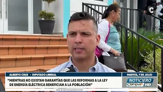 "Si no beneficia al pueblo, no va": Diputado Alberto Cruz fija postura sobre reforma eléctrica