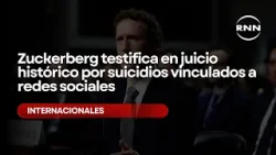 Zuckerberg testifica en juicio histórico por suicidios vinculados a redes sociales