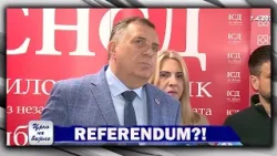 CRNO NA BIJELO: Referendum i izborni zakon, nova Dodikova podvala?! Da li će stati vozovi u Srpskoj?