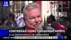 Contreras: "Nasralla ya no es candidato, no sé por qué sigue coqueteando con Libre"