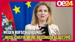 Wegen Rufschädigung: NEOS-Chefin Meinl-Reisinger klagt FPÖ Wegen Rufschädigung: NEOS-Chefin Meinl-Reisinger klagt FPÖ