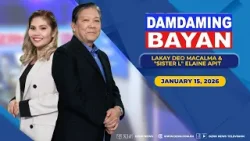 DAMDAMING BAYAN with DEO MACALMA & ELAINE APIT (01/15/2026)