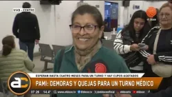 "HAY UN DEJO HACIA LOS MAYORES TERRIBLE": siguen las filas en PAMI y se multiplican los lamentos "HAY UN DEJO HACIA LOS MAYORES TERRIBLE": siguen las filas en PAMI y se multiplican los lamentos