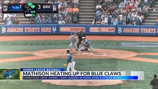 Homestead grad Carter Mathison heating up for Blue Claws