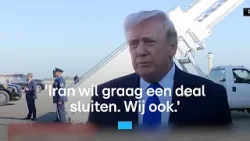 Trump over 'productieve gesprekken' met Iran | RTL Nieuws