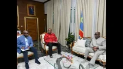 URGENT : REVISION CONSTITUTIONNELLE LE PRESIDENT TSHISEKEDI A RECU AIME BONJI ET SAMA LUKONDE