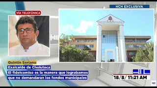 "En mi administración no se pagaron embargos", asegura Quintín Soriano, exalcalde de Choluteca