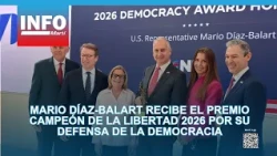 Mario Díaz-Balart recibe el Premio Campeón de la Libertad 2026 por su defensa de la democracia