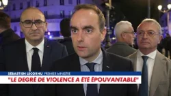 Sébastien Lecornu : «Le bilan va être lourd partout dans le pays»