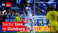 Fußball, 3. Liga: 1.FC Saarbrücken in Duisburg zu Gast
