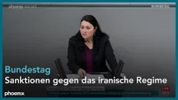 Bundestagsdebatte zu Sanktionen gegen das iranische Regime am 25.04.24