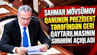 Prezidentin geri qaytardığı qanunda aparılan təkmilləşdirmələr nələrdir? | APA TV