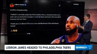 NBA reacts to landscape-changing decision as LeBron James heads to Philadelphia