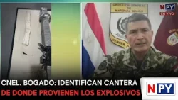 Asalto Cnel. Bogado: Identifican cantera de donde provienen los explosivos