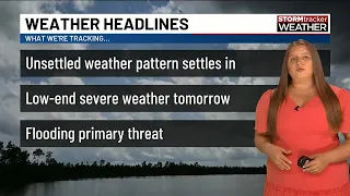 Flooding threat increases Sunday through Tuesday