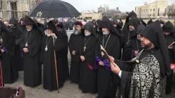 Սուրբ Գայանե վանքում հրաժեշտ են տվել Տաթև արքեպիսկոպոս Սարգսյանին