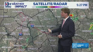 Mainly dry night tonight as storms return tomorrow! (Local Weather Update 8.22.26)
