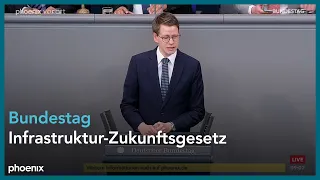 Bundestagsdebatte zum Infrastruktur-Zukunftsgesetz | 26.06.26