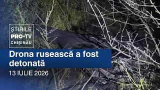 PRO TV News (5:00 PM) | RUSSIAN DRONE DETONATED | Moldova