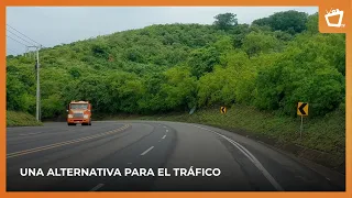 Alternative route along the lake could relieve congestion at Cuesta El Plomo