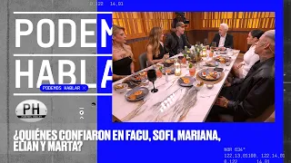 ¿Quiénes confiaron primero en Arana, Reini, Brey, Marta Fort y L-Gante? - PH Podemos Hablar