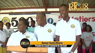Komisyon minisipal Cité-Soleil lanse yon Camp d'été pou fòme anviwon 500 jèn nan divès metye manyèl