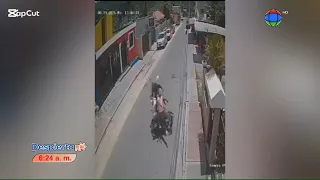 Motorcyclist popping a wheelie causes a serious accident | Despierta RD