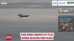 Două drone au fost doborâte de piloții români, după ce au intrat în spațiul aerian al României