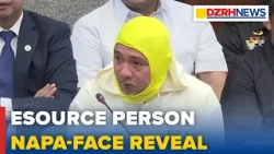 Pacanan, tinanggal ang takip sa mukha matapos iutos ng komite