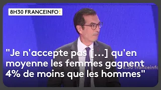 Salaires, retraites, budget... Le "8h30 franceinfo" de Jean-Pierre Farandou